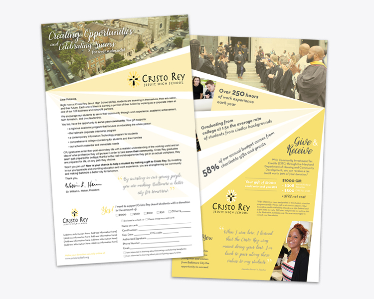 Cristo Rey Direct Mail