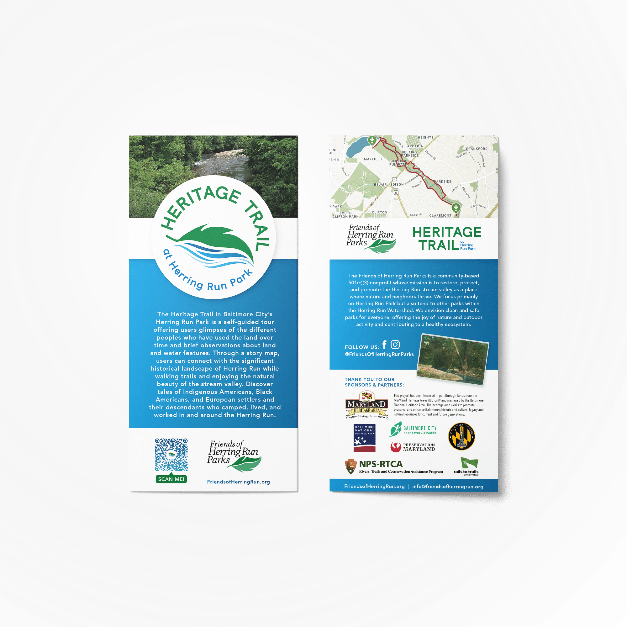 Herring Run Park Rack Card