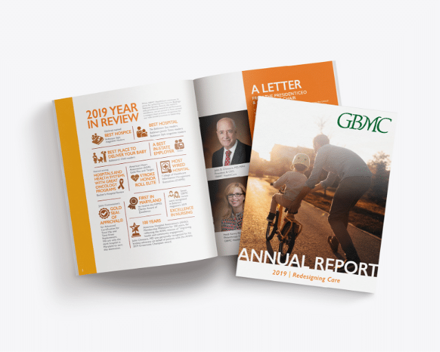 GBMC annual report design