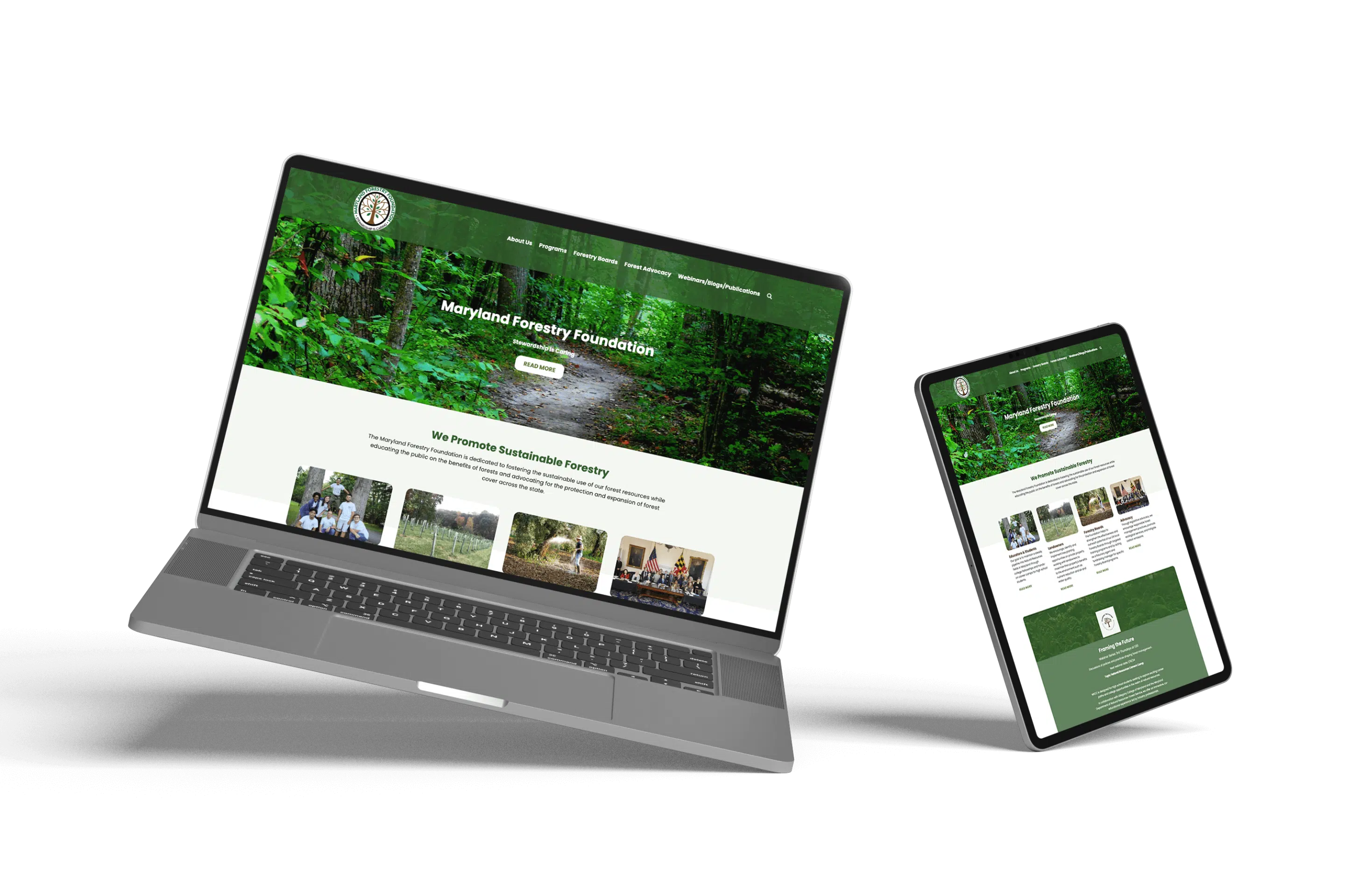 MarylandForestry LaptopTablet