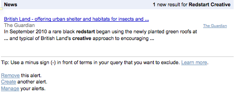Funny Thing About Google Alerts - Redstart Creative Funny Thing About Google Alerts - Redstart Creative